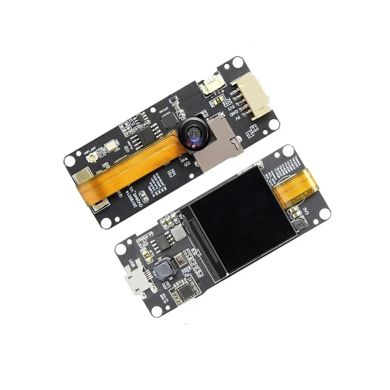 LilyGO T-Camera Plus ESP32 Module w/ OV2640 Fisheye Lens & 1.3-Inch IPS Display