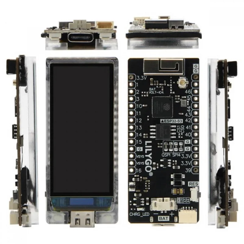 LilyGO T-Display-S3 AMOLED ESP32-S3R8 Dev Board - Image 6