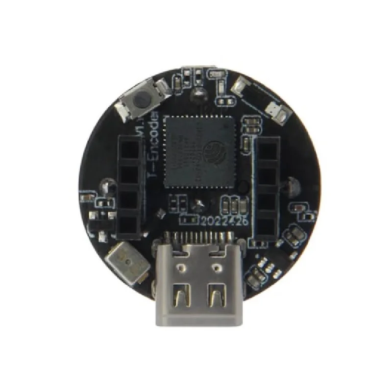 LilyGO T-Encoder ESP32 RGB LED Ring Encoder Board w/ Female Pins - Image 4