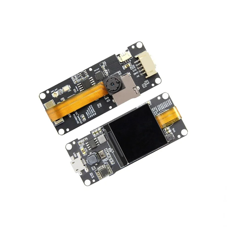 LilyGO T-Plus ESP32 Camera Module w/ 1.3-Inch IPS Display & OV2640