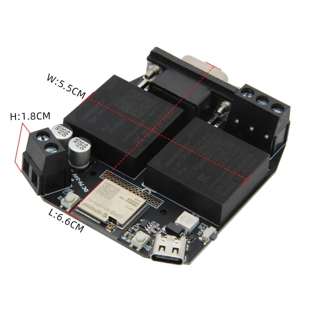 LilyGO T-RSS3 ESP32-S3 Development Board w/ RS232 & RS485 5V Module - Image 5