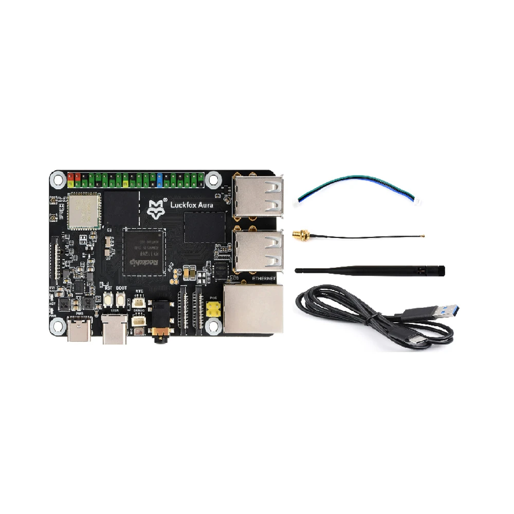 Luckfox Aura Linux Dev Board w/ 4GB RAM, 64GB eMMC, NPU - Image 6