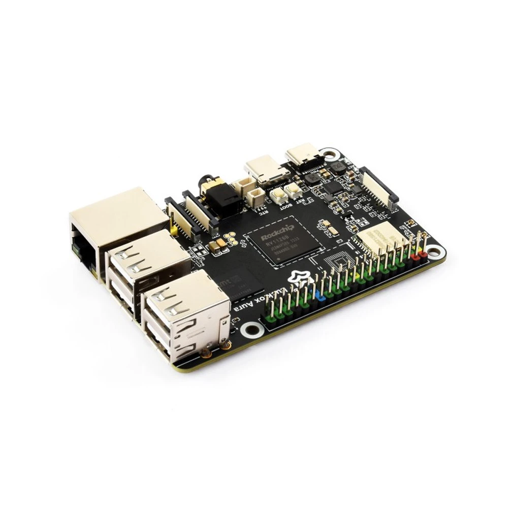 Luckfox Aura Linux Development Board, Quad-Core A53, 4GB RAM, No eMMC