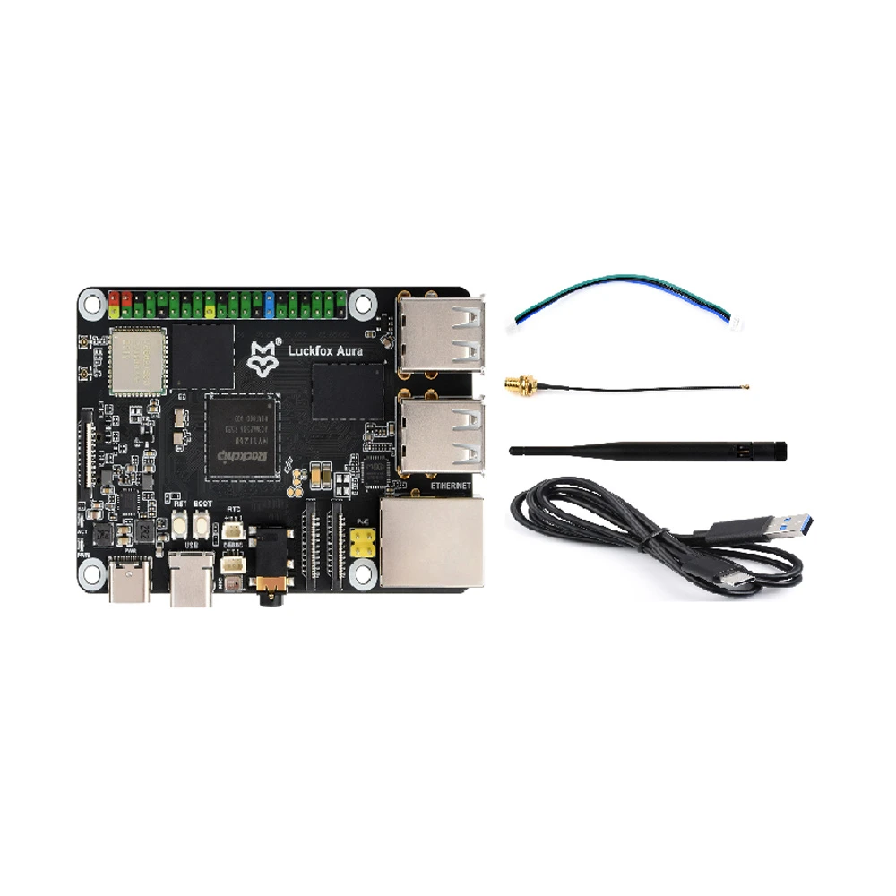 Luckfox Aura Linux SBC: 2GB RAM, 64GB eMMC, Wi-Fi 6, PoE - Image 6