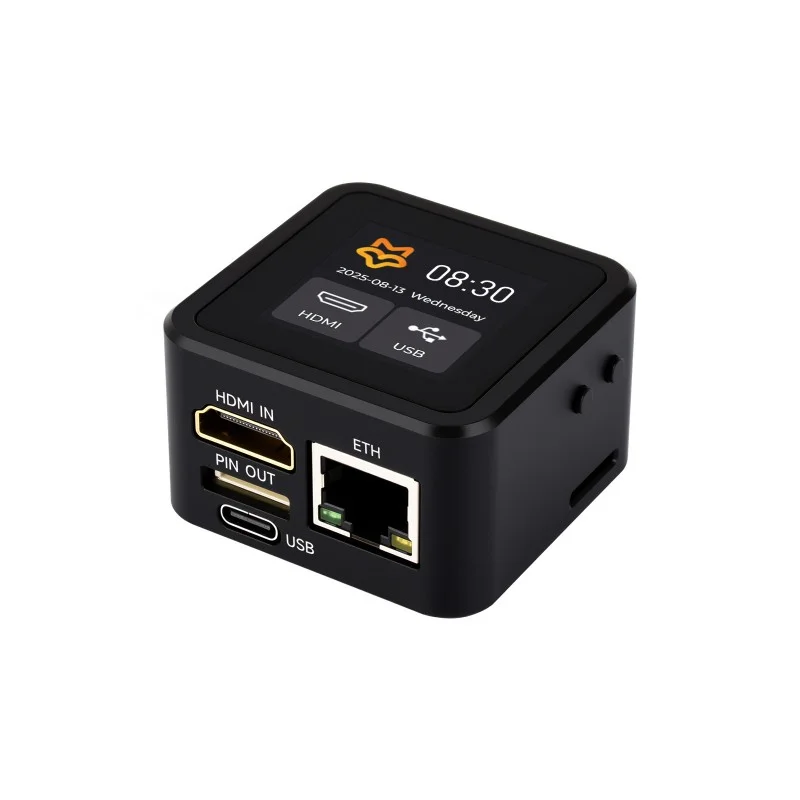 Luckfox PicoKVM IP Remote Management Tool w/ Case & 1.54-Inch Touch Display