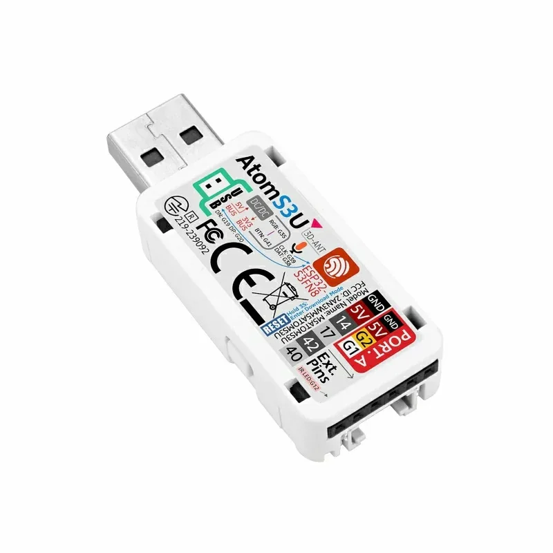 M5Stack AtomS3U ESP32-S3 Development Kit with USB-A - Image 5