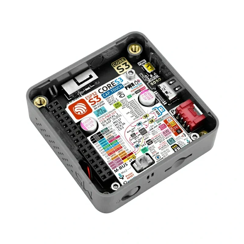 M5Stack CoreS3 ESP32-S3 IoT Development Kit w/ Camera & DinBase - Image 2