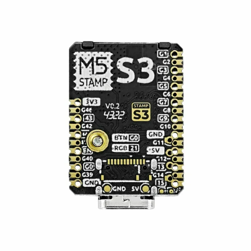 M5Stack M5Stamp ESP32S3 Module w/ 8MB Flash & 3D Antenna - Image 2