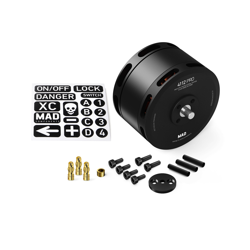 MAD Components 4112 450KV PRO IPE Feathering Propeller Drone Motor - 2-Pack - Image 5