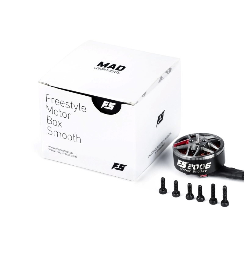 MAD Components Components FS 2006 MYTHIC FPV Drone Motor 1960KV - Red - Image 3