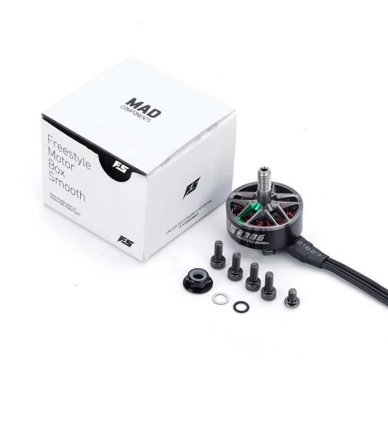 MAD Components Components FS 2306 Thruster FPV Drone Motor 2550KV-4S - Red - Image 4