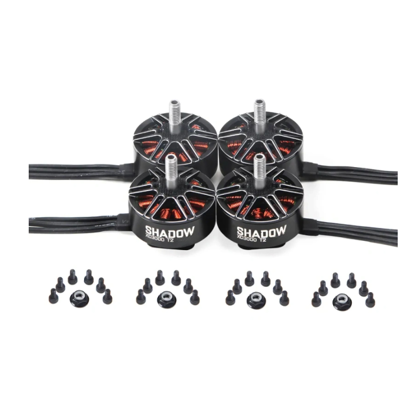 MAD Components Components XC3000 T2 Shadow Brushless Motor 1200KV (Pack Of 4) - Image 4