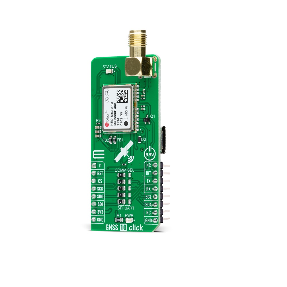 Mikroe GNSS 10 CLICK NEO-M8J Multi-GNSS Receiver - Image 3