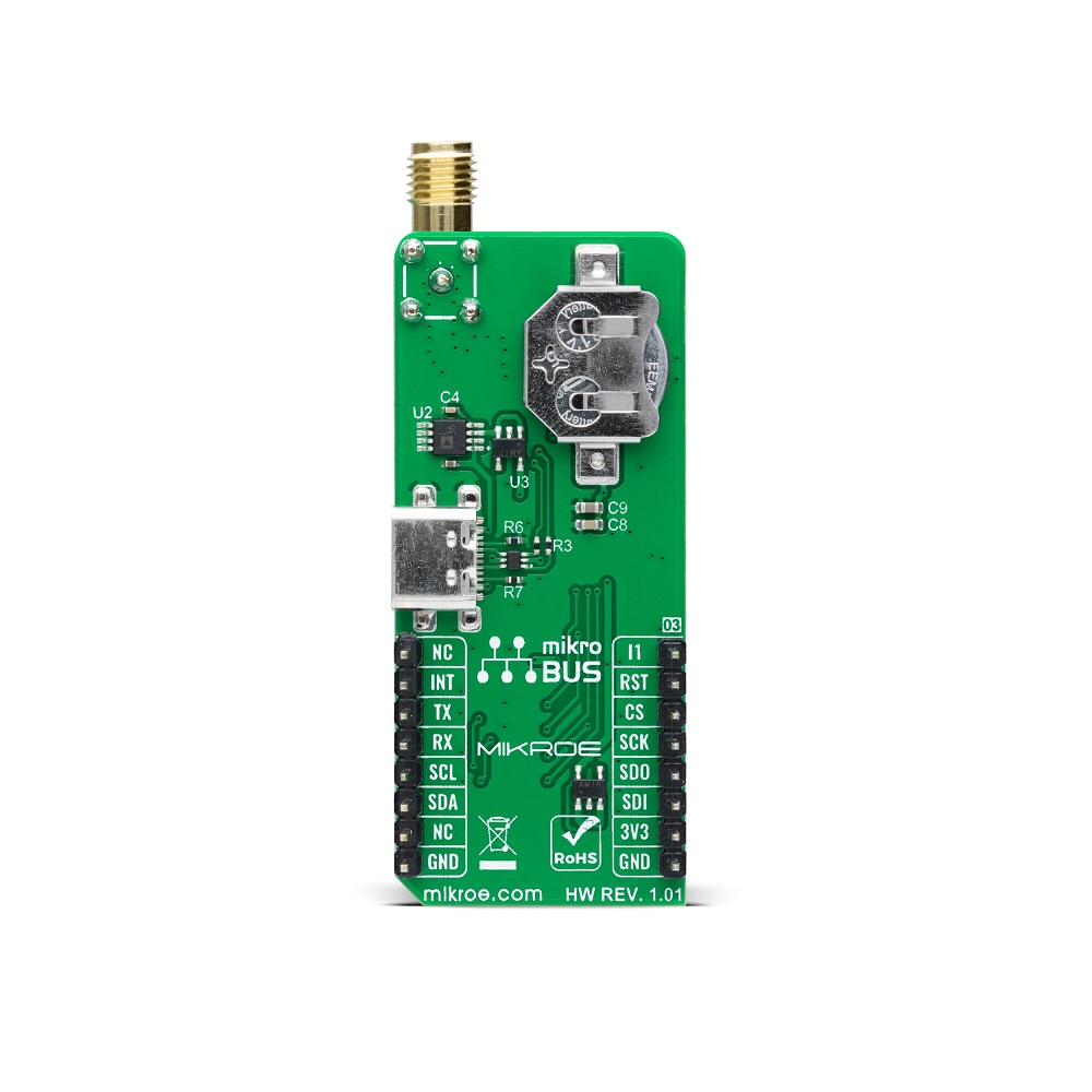 Mikroe GNSS 10 CLICK NEO-M8J Multi-GNSS Receiver - Image 4