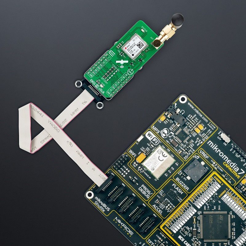 Mikroe GNSS 10 CLICK NEO-M8J Multi-GNSS Receiver - Image 8