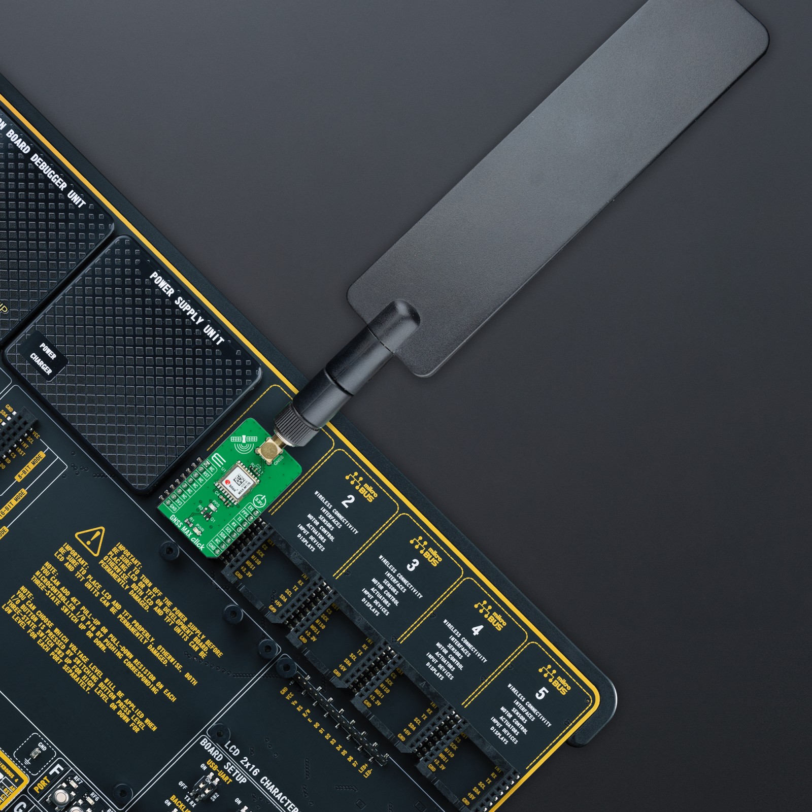 Mikroe GNSS MAX CLICK u-blox MAX-M10S GPS Receiver UART I²C - Image 5