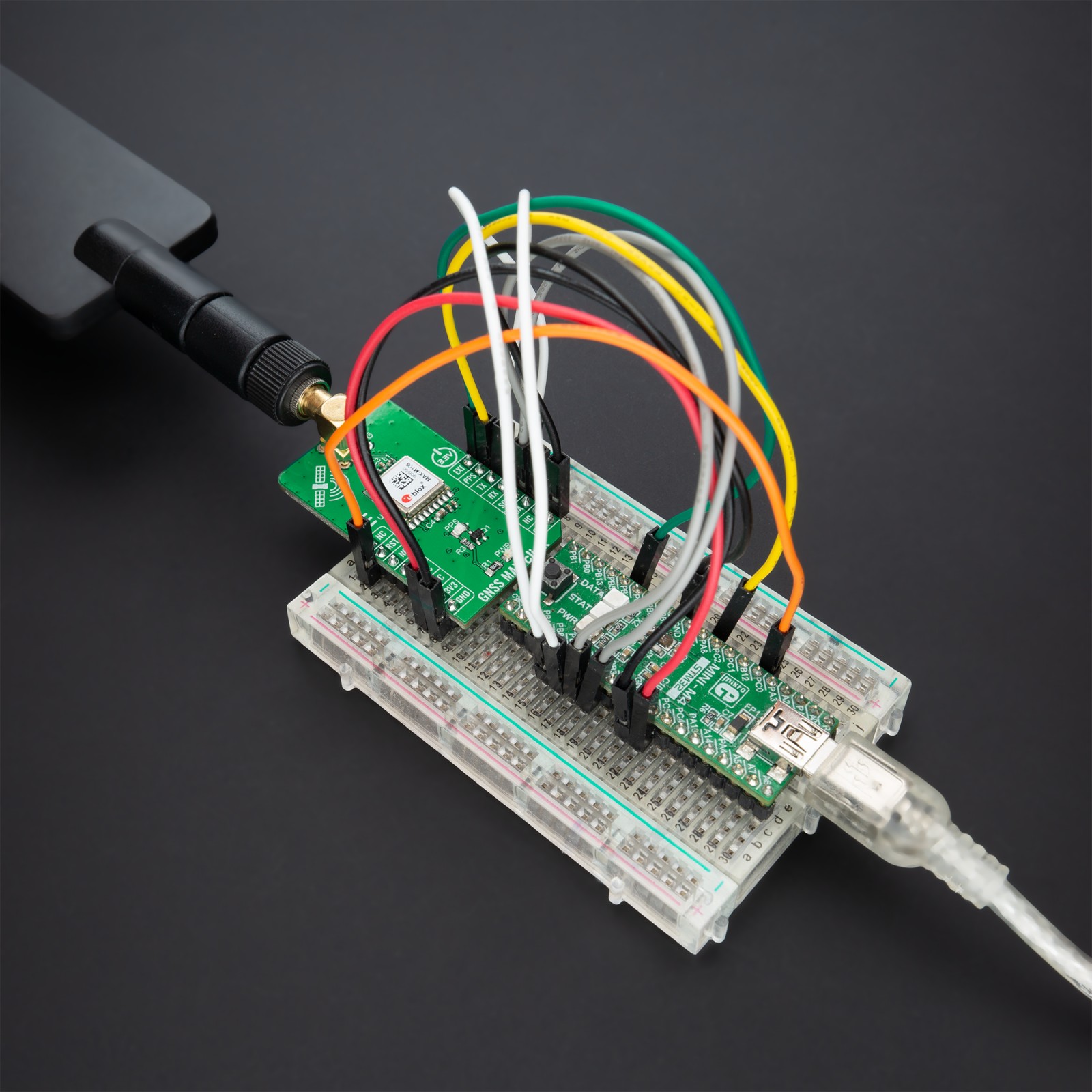 Mikroe GNSS MAX CLICK u-blox MAX-M10S GPS Receiver UART I²C - Image 8