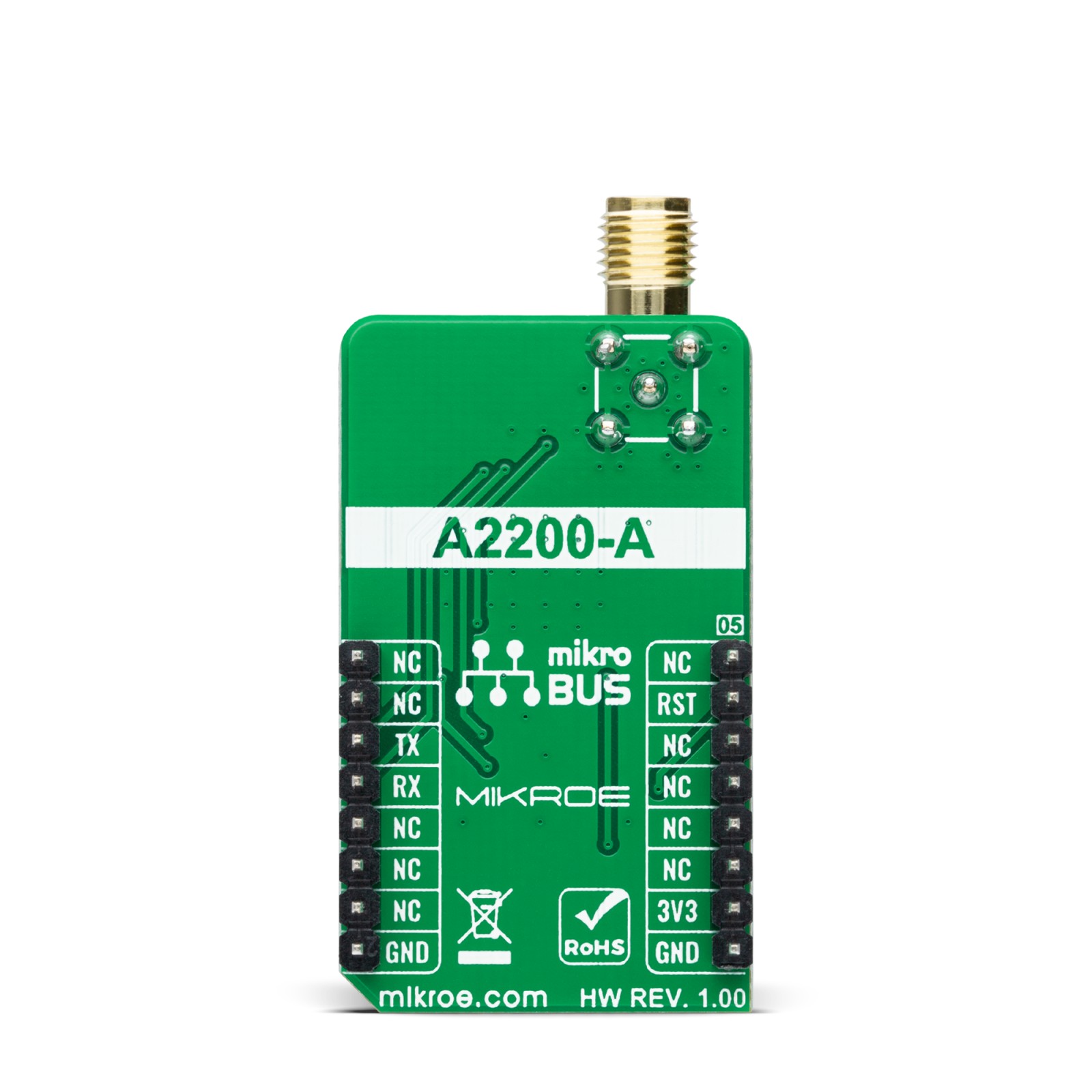 Mikroe GPS 6 Click A2200-A Receiver Board 1.575MHz L1 GPS - Image 5