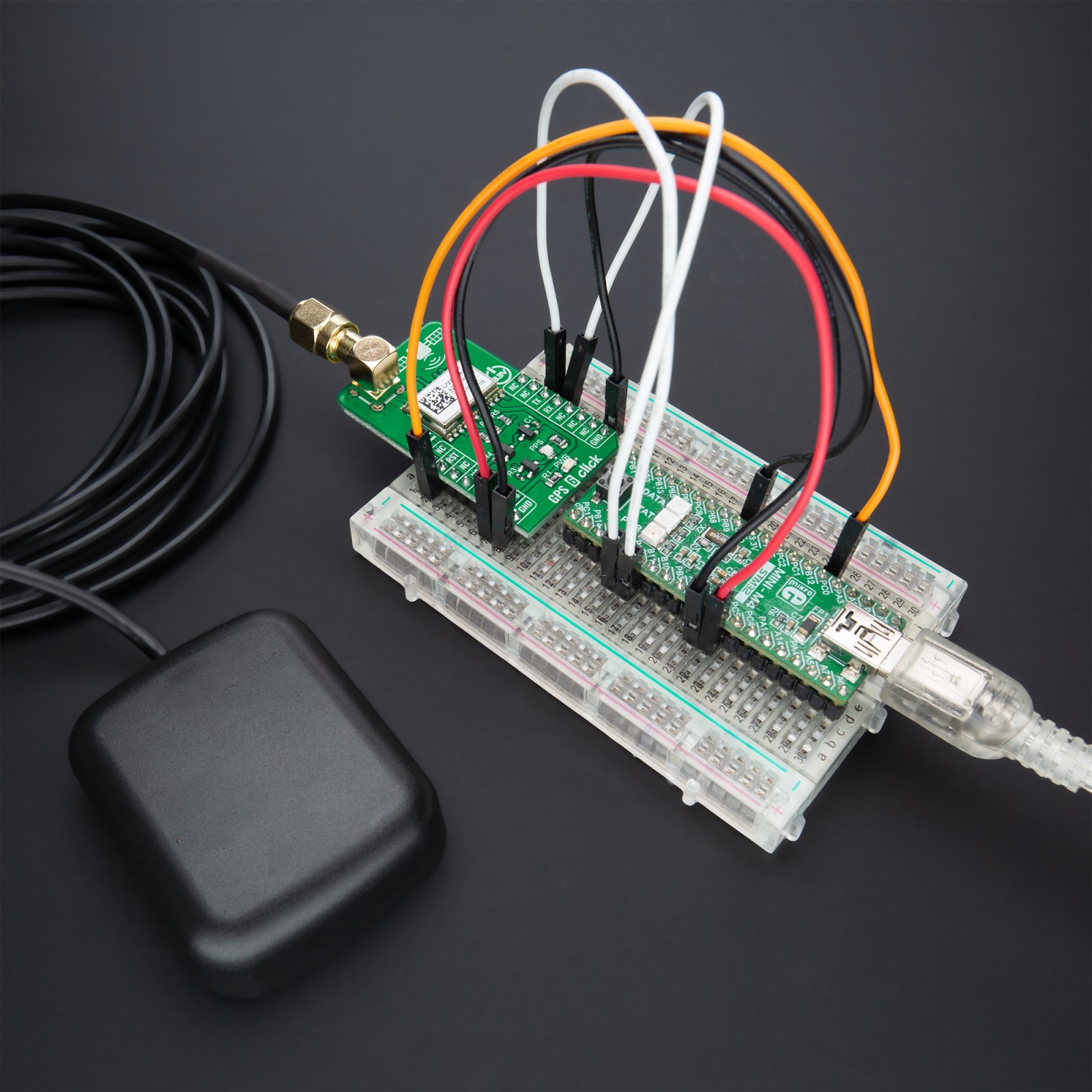Mikroe GPS 6 Click A2200-A Receiver Board 1.575MHz L1 GPS - Image 9