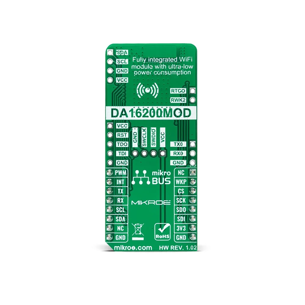 Mikroe LP WIFI CLICK (Mikroe-4836) Ultra-Low-Power Wi-Fi Module - Image 3