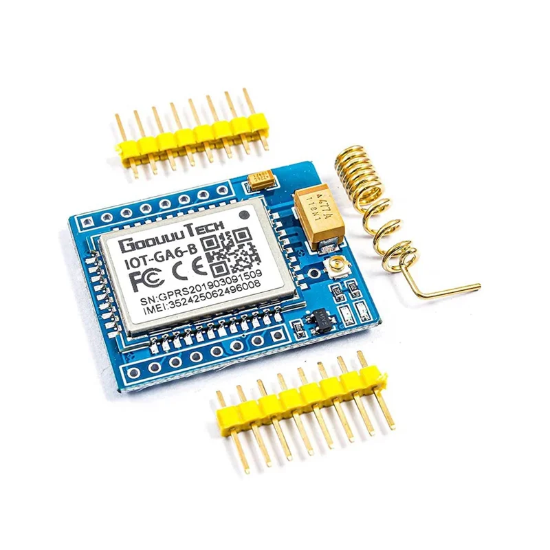Mini A6 GSM GPRS Quad-Band SMS Audio Development Board 5V - Image 2