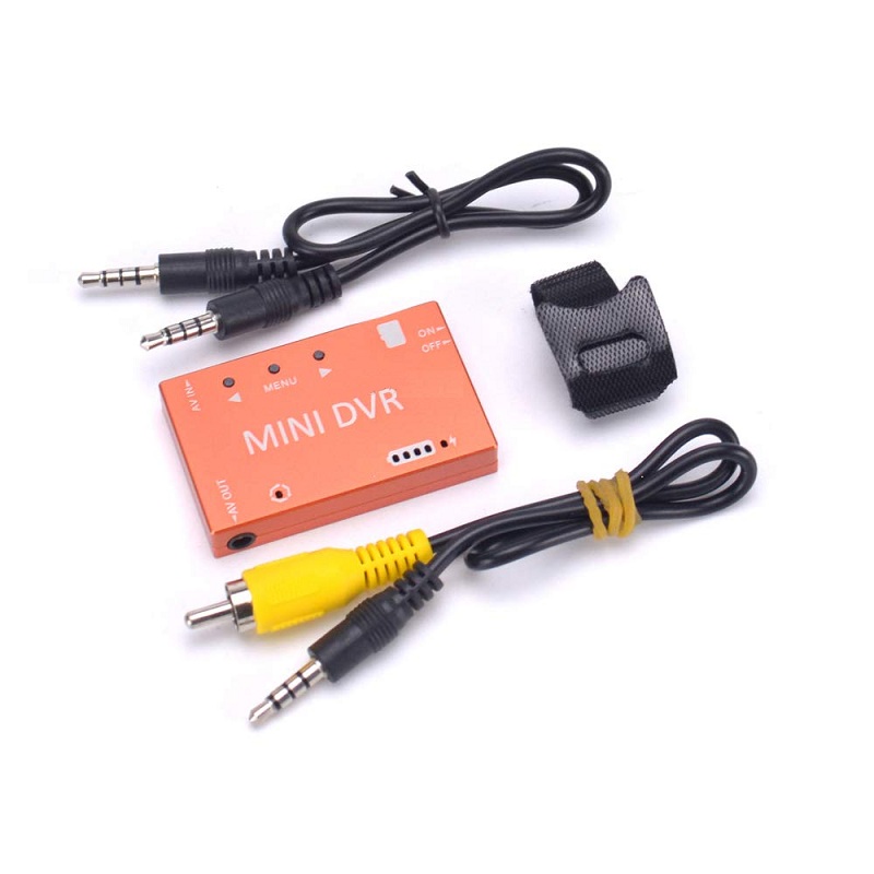Mini DVR Audio Video Recorder for FPV RC Drones - Black or OrangeRX - Image 4