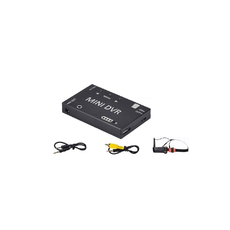 Mini DVR Audio Video Recorder for FPV RC Drones - Black or OrangeRX - Image 5