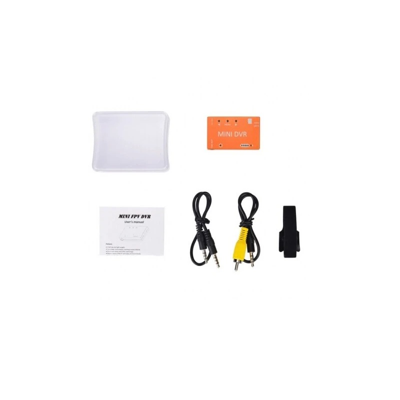 Mini DVR Audio Video Recorder for FPV RC Drones - Black or OrangeRX - Image 6