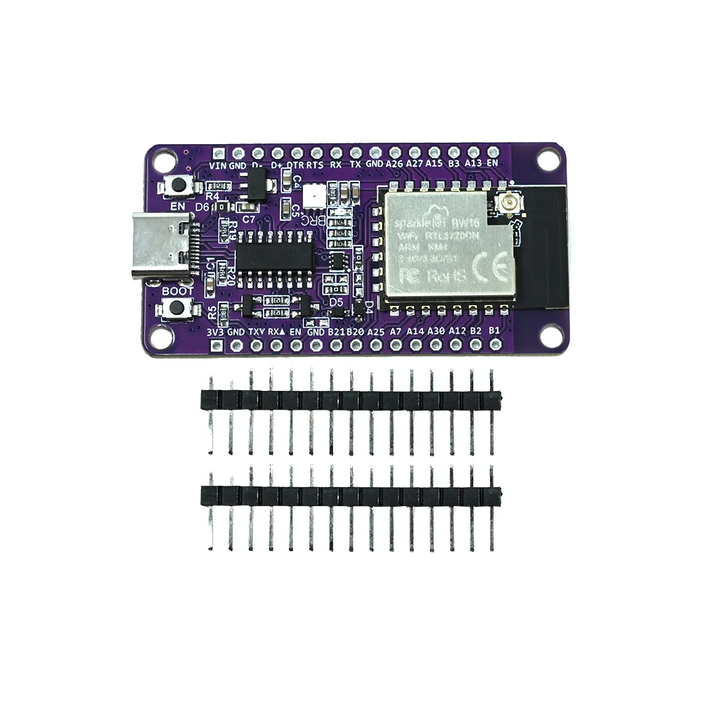 NICEMCU BW16 RTL8720DN WiFi Bluetooth BLE Dev Board w/ IPEX - Image 4
