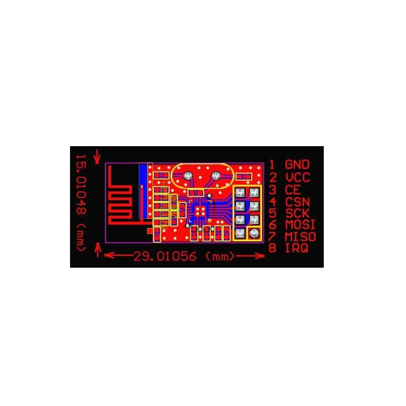 NRF24L01 2.4GHz Wireless Transceiver Module - Image 2