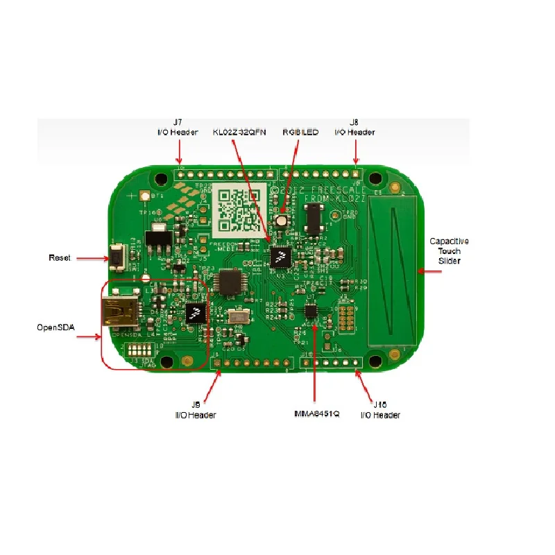 NXP Semiconductors FRDM-KL02Z Development Board MKL02Z32VFM4 MCU - Image 2