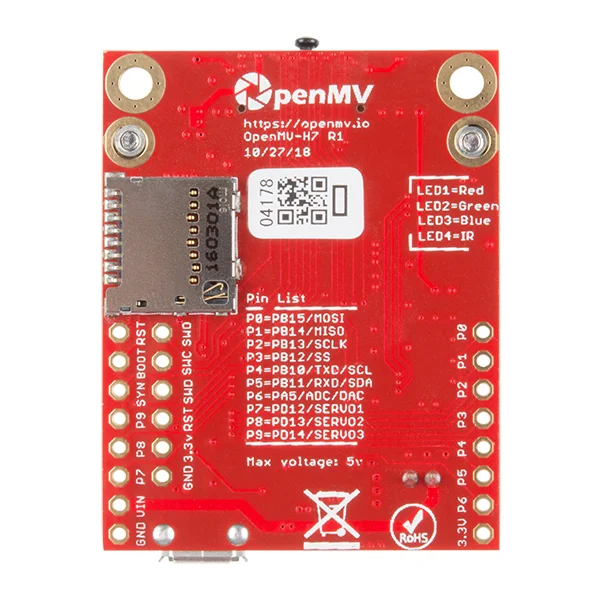 OpenMV Cam H7 Machine Vision Camera Module - Image 3