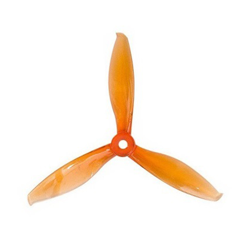 OrangeRX HD 5149 (5.1x4.9) Tri-Blade Flash Propellers 2CW+2CCW 2 Pair - Transparent OrangeRX