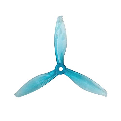 OrangeRX HD 5149 (5.1x4.9) Tri-Blade Flash Propellers 2CW+2CCW - Transparent Blue - Image 3