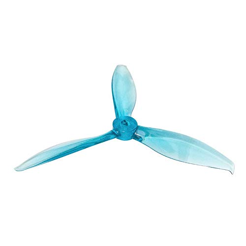 OrangeRX HD 5149 (5.1x4.9) Tri-Blade Flash Propellers 2CW+2CCW - Transparent Blue - Image 4