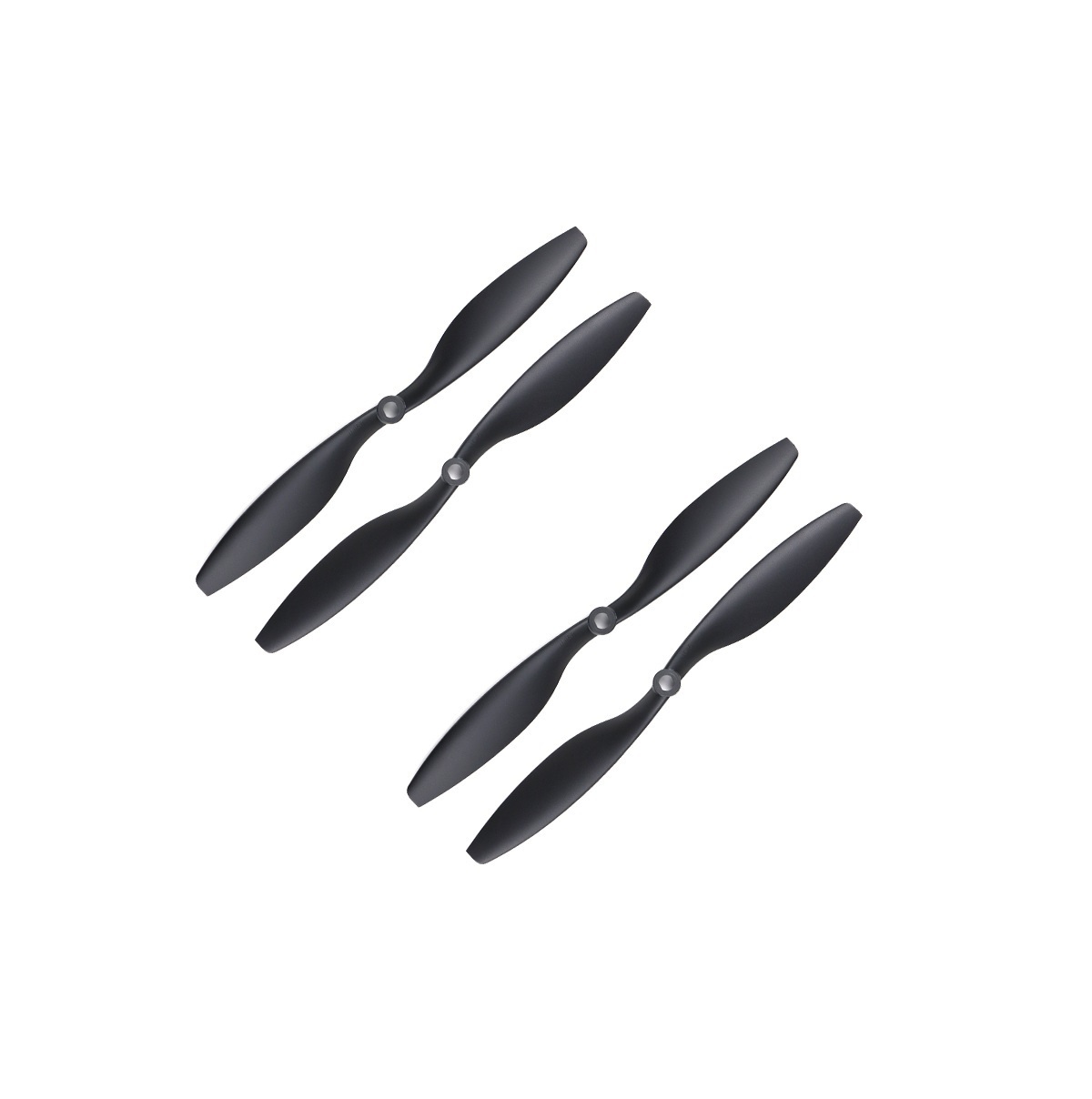 OrangeRX HD Propellers 1045 (10x4.5) ABS DJI 2CW+2CCW - Black - Image 2