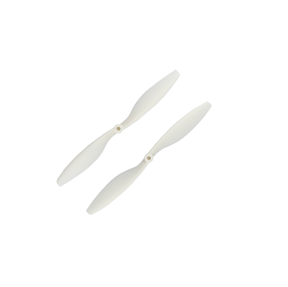 OrangeRX HD Propellers 1045 (10x4.5) ABS White 1CW+1CCW Pair - Image 2