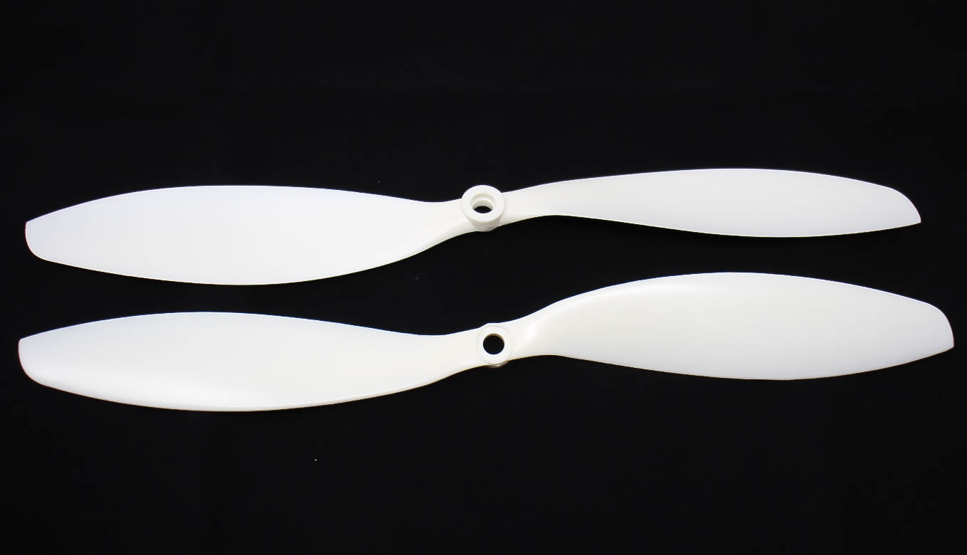 OrangeRX HD Propellers 1147 (11x4.7) ABS White 1CW+1CCW Pair - Image 3
