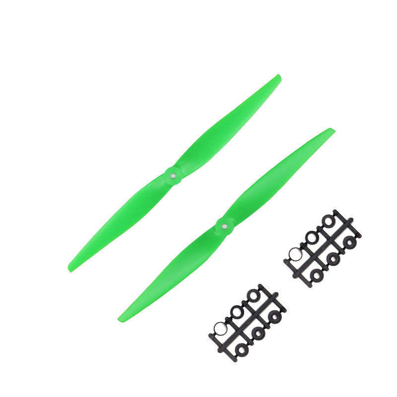 OrangeRX HD Propellers 1150 (11x5.0) ABS 1CW+1CCW Pair - Green
