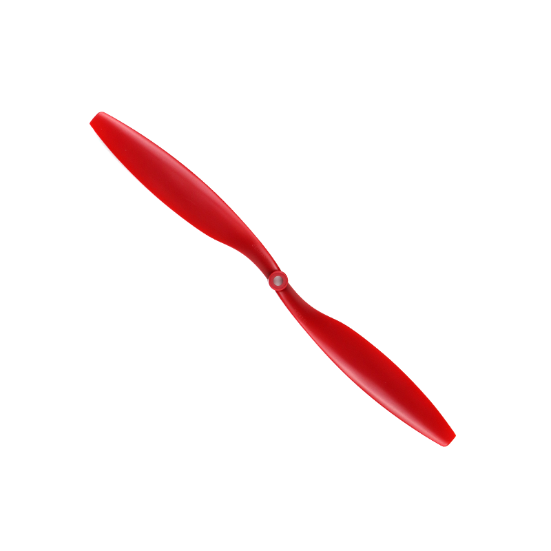 OrangeRX HD Propellers 1245 (12x4.5) ABS 1CW+1CCW Pair - Red - Image 2
