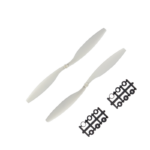 OrangeRX HD Propellers 1245 (12x4.5) ABS White 1CW+1CCW Pair