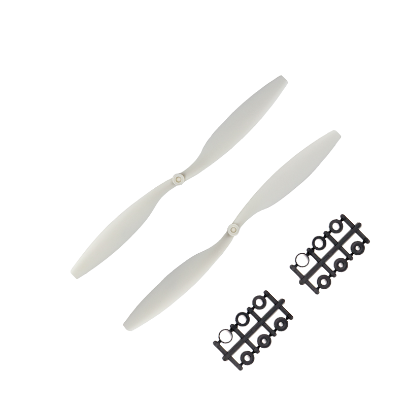 OrangeRX HD Propellers 1245 (12x4.5) ABS White 1CW+1CCW Pair