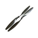 OrangeRX HD Propellers 1245 (12x4.5) Carbon Fiber Black 1CW+1CCW Pair