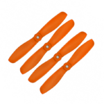 OrangeRX HD Propellers 5045 (5x4.5) Glass Fiber Nylon Bullnose Propeller 2CW+2CCW - OrangeRX