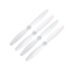 OrangeRX HD Propellers 6040 (6X4.0) Glass Fiber Nylon Bullnose 2CW+2CCW - 2 Pairs White