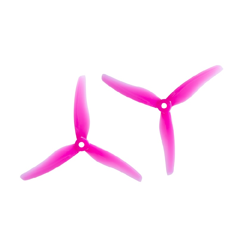 OrangeRX Hurricane 5.1x3.5 3-Blade PC Propeller Set - Pink - Image 2