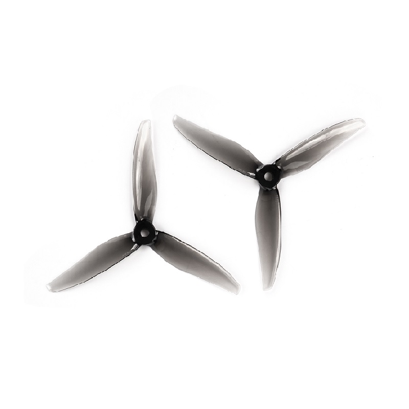 OrangeRX Hurricane 5127 PC 3-Blade Propellers 2CW+2CCW - Clear Gray - Image 2