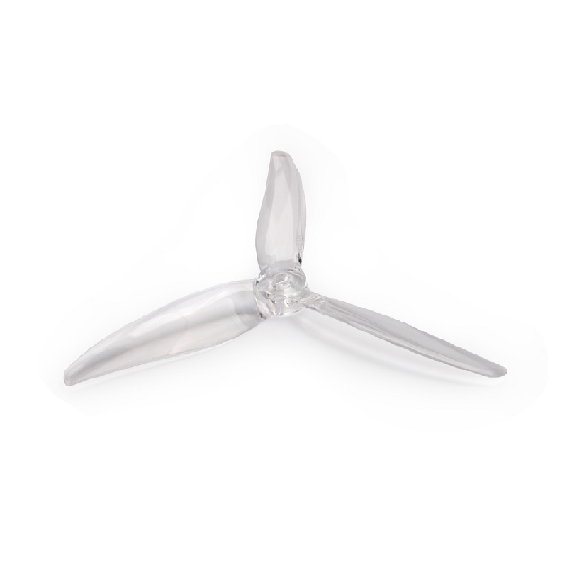 OrangeRX Hurricane 5127 PC 3-Blade Propellers 2CW+2CCW Clear - Image 3