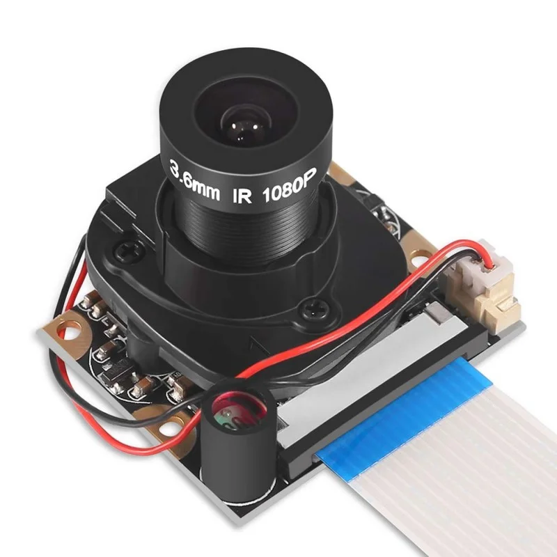 OV5647 5MP 1080P IR-Cut Camera for Raspberry Pi 3/4 w/ Auto Day/Night Mode - Image 3
