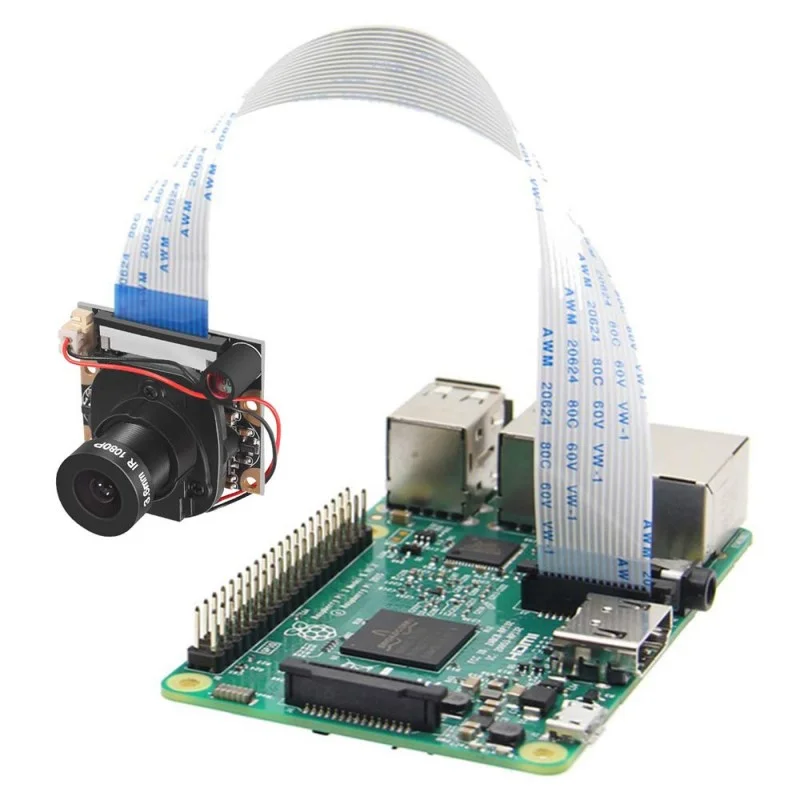 OV5647 5MP 1080P IR-Cut Camera for Raspberry Pi 3/4 w/ Auto Day/Night Mode - Image 6